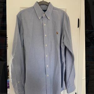 Mens Medium Ralph Lauren LS Button Down